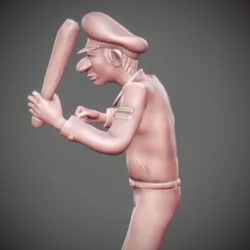 Dopey Pre-mutation - TMNT 1987