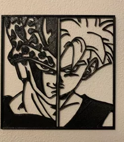Dragon Ball: Cell vs Gohan - Framed lithograph