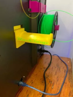 Dual Extrusion Spool Holder FlashForge Creator Pro Wide And Thin Style
