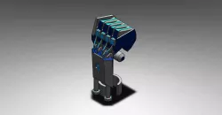 Electric Knuckle Knife - OSAR 3D