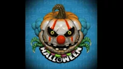 EVIL CLOWN PUMPKIN