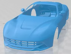 Ferrari F12 Berlinetta 2017 Printable Body Car