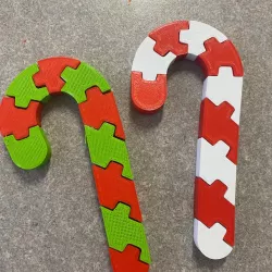 Flexi Candy Cane Christmas Gift