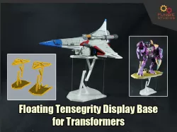 Floating Tensegrity Display Platform for Transformers