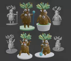Frailejon Ernesto Collection x 4 STL