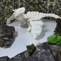 FUN KIT - Articulated Upright Dragon (No supports needed)