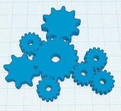 Gears Decoration