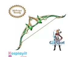 Genshin Impact - Viridescent Hunt - Digital 3D Model Files - Genshin Impact Cosplay