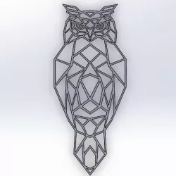 Geometric owl