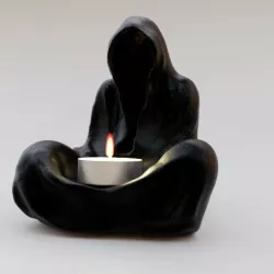 Ghost candle holder