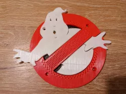 Ghostbusters Proton Pack No Ghosts Speaker Grill