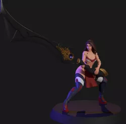 Glamorous Cyber Warrior Brandi - NSFW Combo