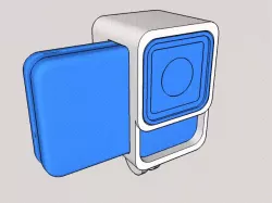 Gopro Bones Horizontal Vertical Holster Hole Mini