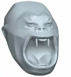 gorilla head