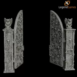 Graveyard Gates - Gothic Graveyard Gates - LegendGames
