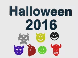 Halloween faces
