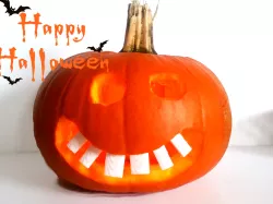 Halloween Pumpkin Teeth