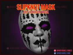 Halloween Slipknot Mask - Joey Jordison Mask