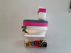 herb grinder in a form of toilet