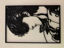 Hokuto No Ken : Kenshiro - Framed Lithograph