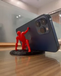 Ironman Mobile phone Stand