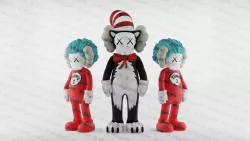 Kaws The Cat in the Hat x Thing 1 Thing 2