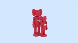 kaws x supreme