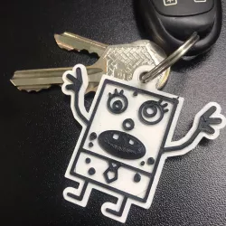 KEYCHAIN DOODLE SPONGEBOB