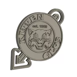 KITTEN CLUB SIGN
