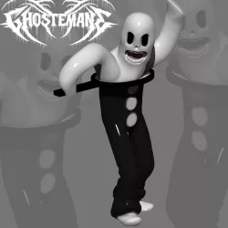 KOKO THE GHOST CLOWN WITH MIRROR