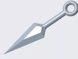 Kunai and Ninja throwing star for Cosplay