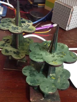 Laser-Cut Tree for Tabletop Gaming