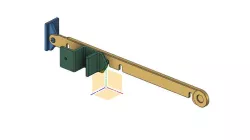Locking device (anti-slam protection) for windows or doors