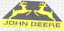 logo john deere deer
