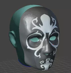 LUCIUS MALFOY MORPH WIZARD MASK