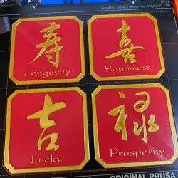 Lucky Chinese Coasters