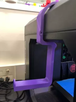 MakerBot Replicator 5th Gen & Replicator+ Spool Holder / Adapter [REMIX]