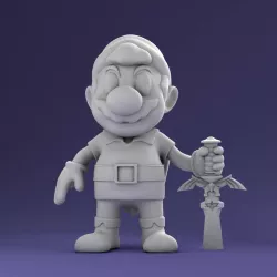 Mario Hyrule Warrior