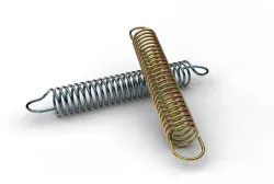 Metal spring