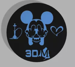 MICKEY MOUSE BONG MAT