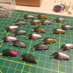 Micro trout lure 2.6cm