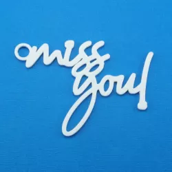 Miss You Gift Tag