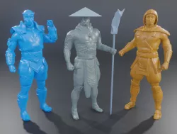 MK11 - SUBZERO, RAYDEN & SKORPION