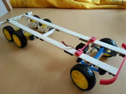 Monka 6x4 robot chassis