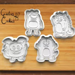 monster Cookie Cutter set