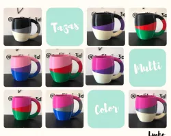 Multicolor mugs