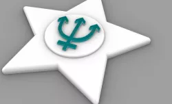 Neptune sailor brooch
