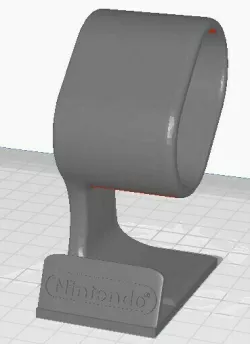 Nintendo Watch stand with logo plate