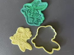 Penis goldfish cookie cutter
