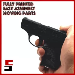 PISTOL RUGER LCP MOVABLE TRIGGER PARTS articulated